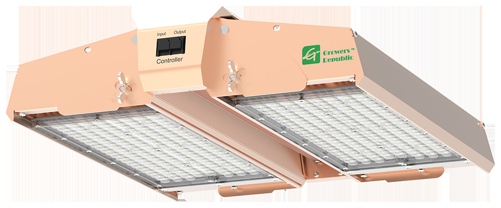 Angle Adjustable Greenhouse LED Grow Light Butterfly Series 320 Watt 832μMol / S